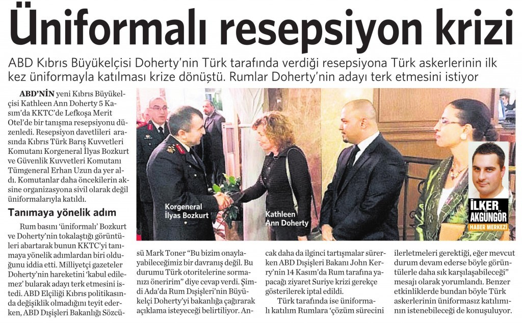 14 Kasım 2015 Vatan Gazetesi 17. sayfa